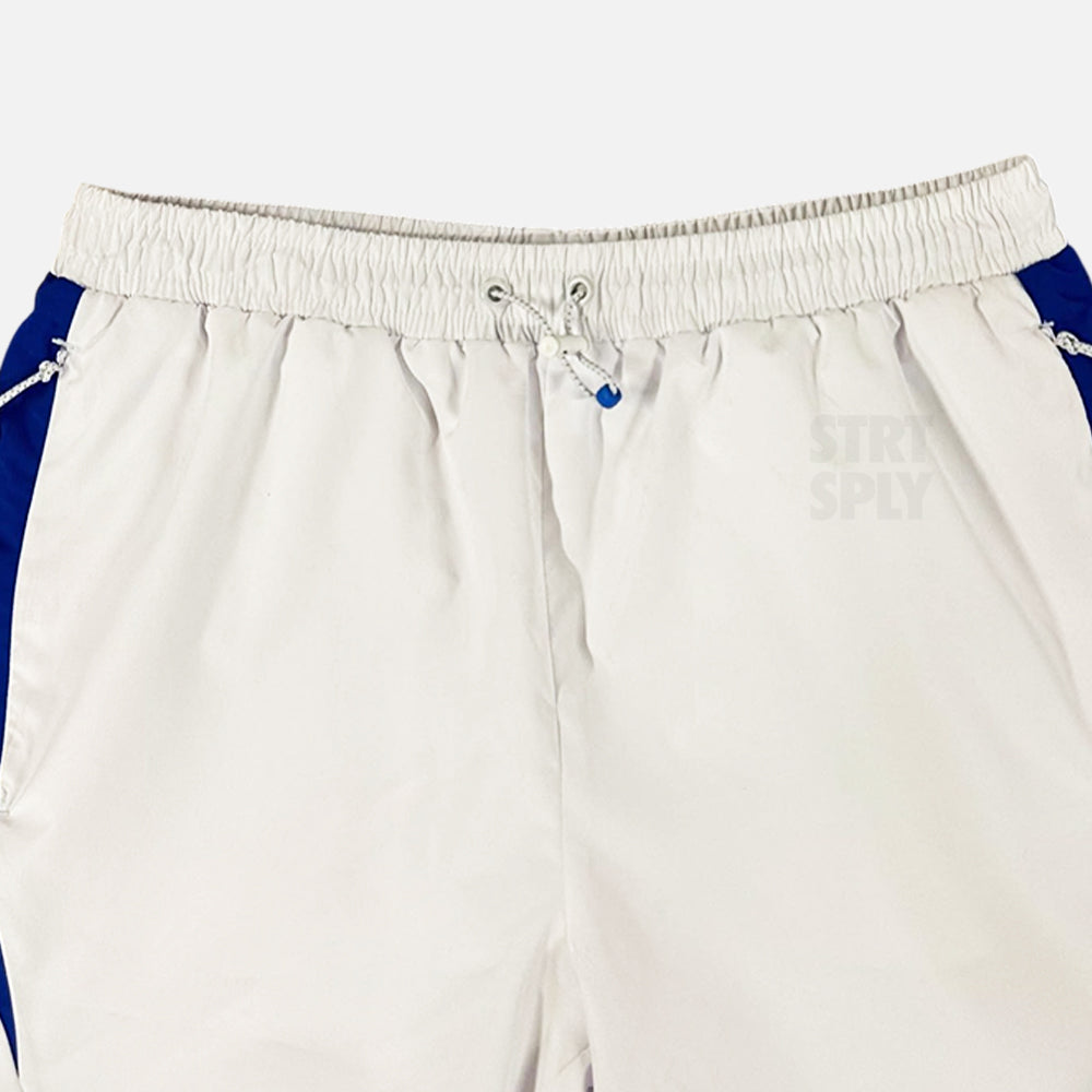 Syna World Vortex Woven Shorts - White / Blue
