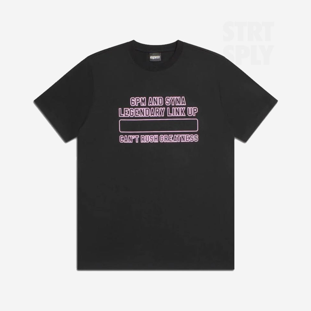 6PM x Syna World Link Up CRG T-Shirt - Black