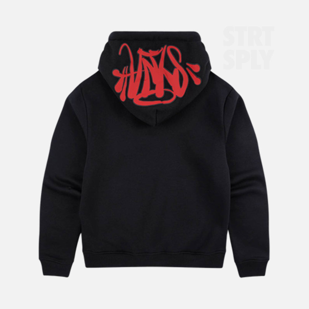 Syna World OG Rope Hoodie - Black / Red