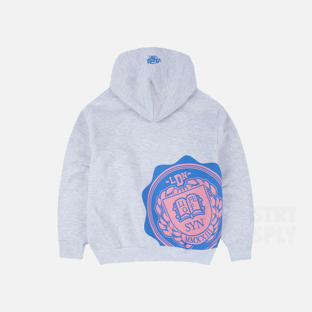 Syna World College Logo Tracksuit - Grey / Pink