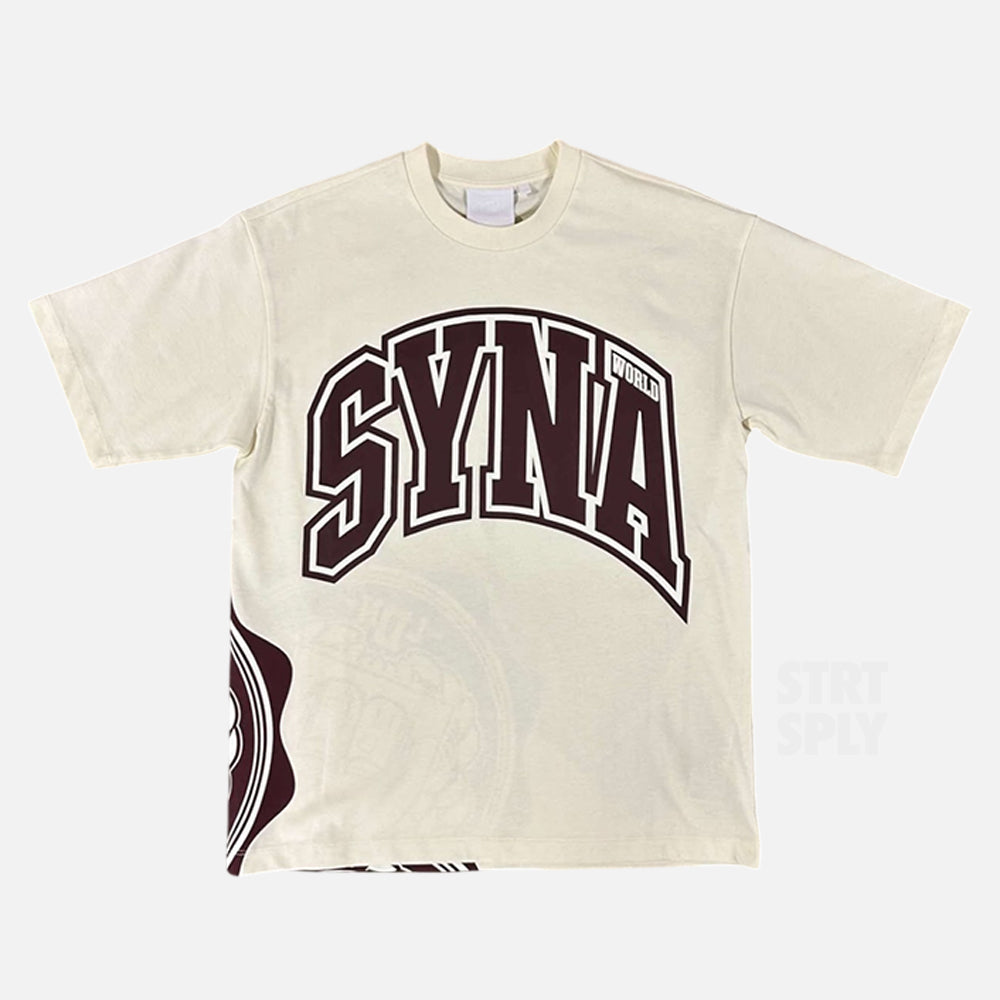 Syna World Crest T-Shirt - Off White