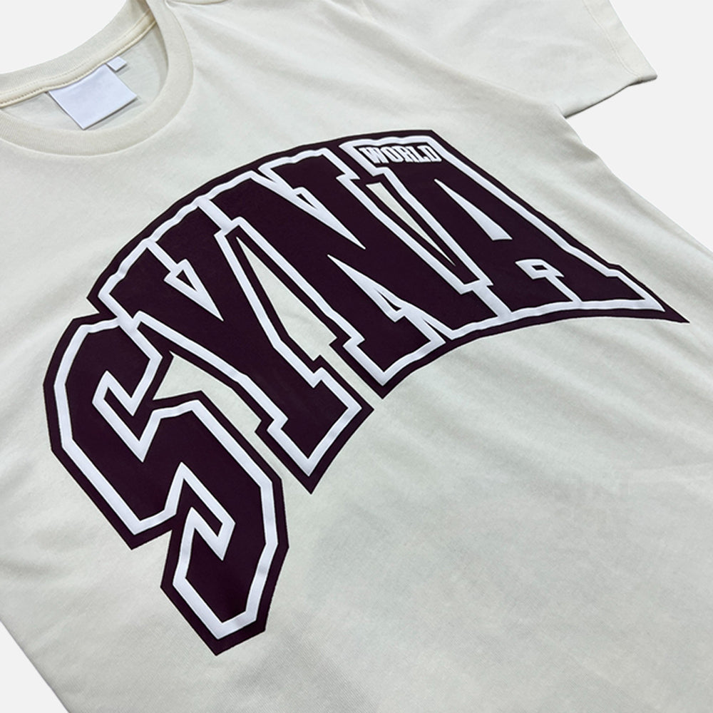 Syna World Crest T-Shirt - Off White