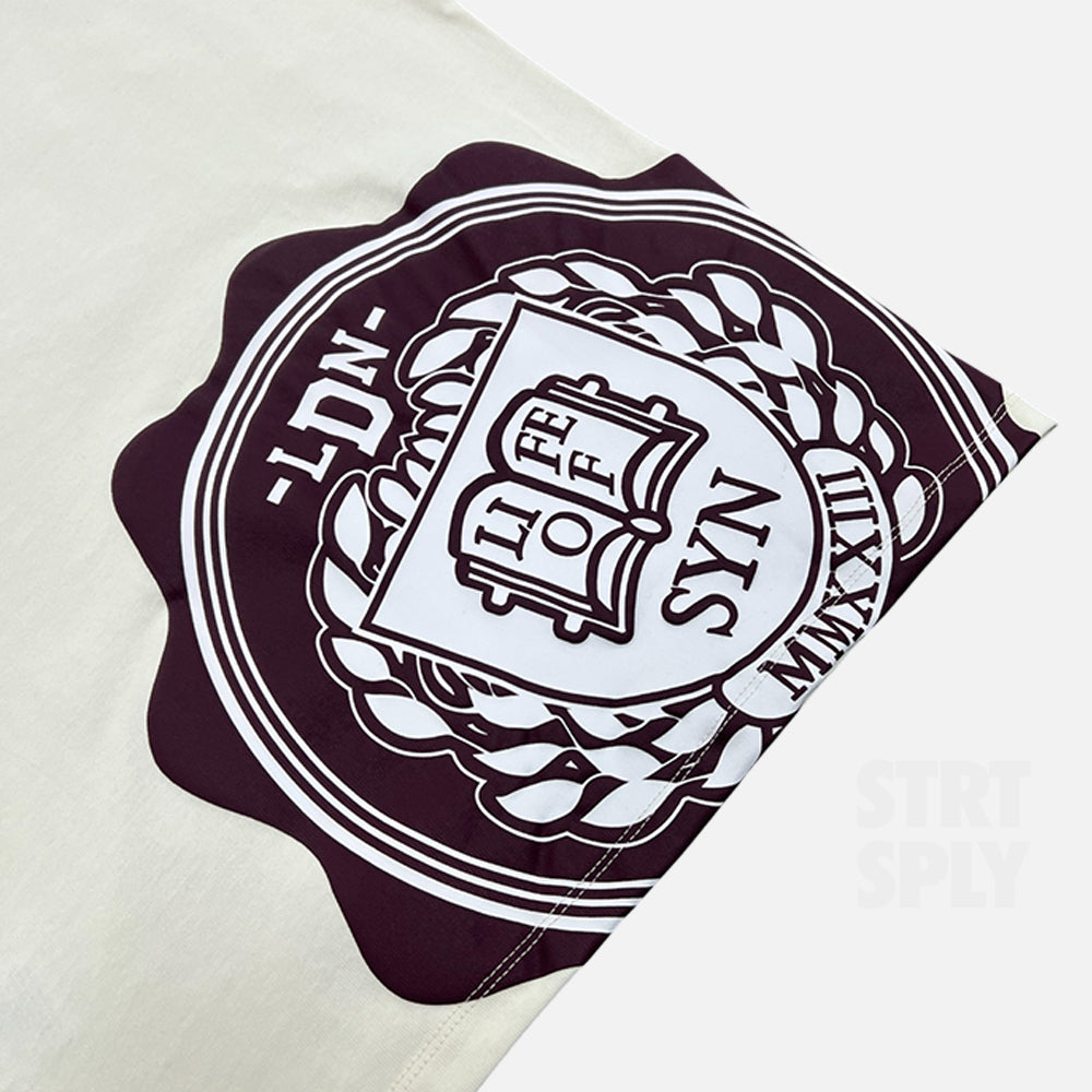 Syna World Crest T-Shirt - Off White
