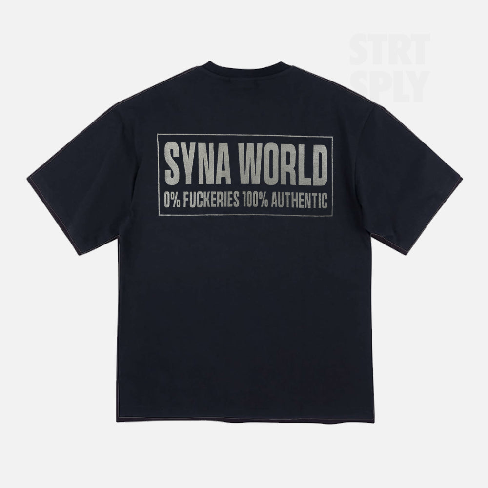 Syna World Disclaimer T-Shirt - Black