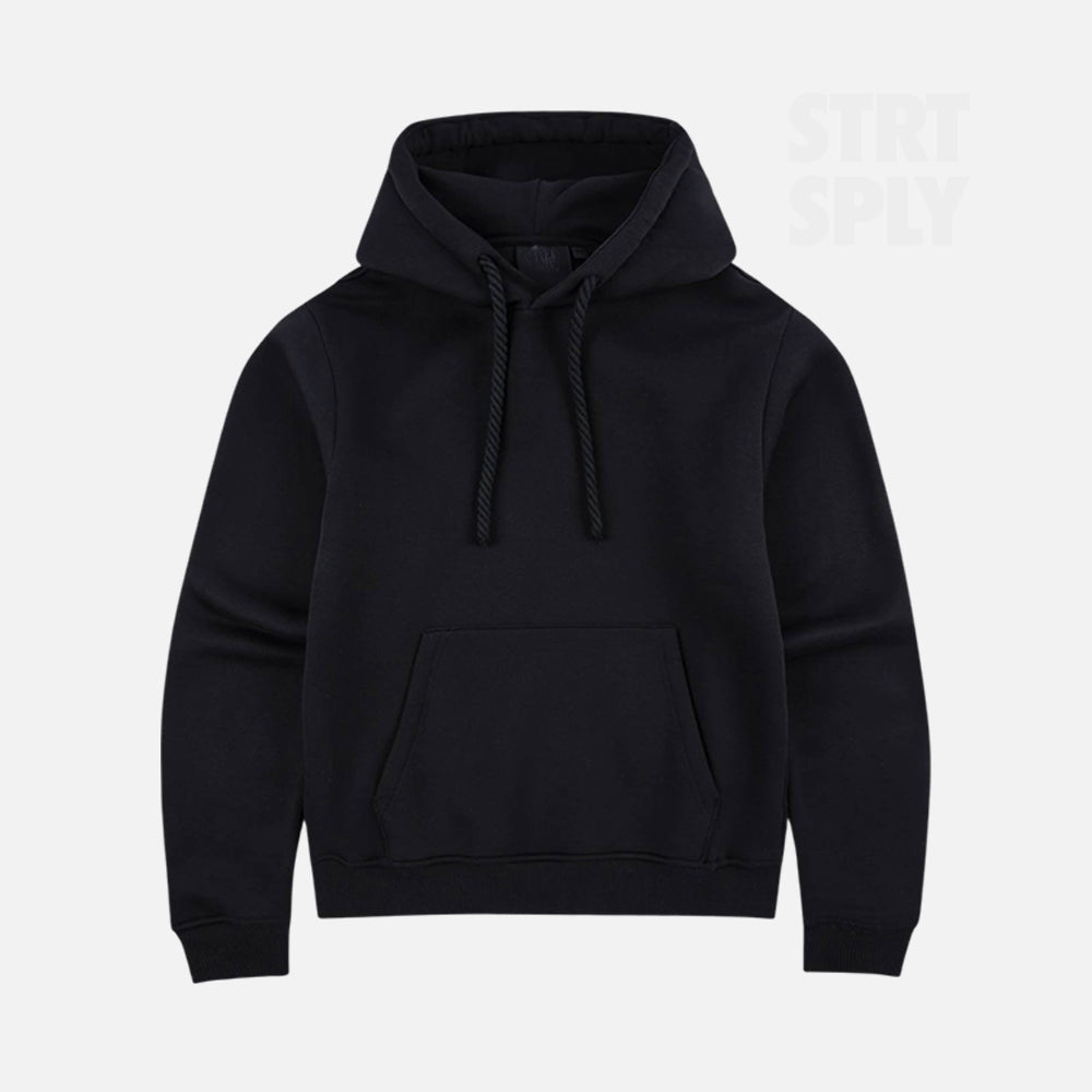 Syna World OG Rope Hoodie - Black / Teal