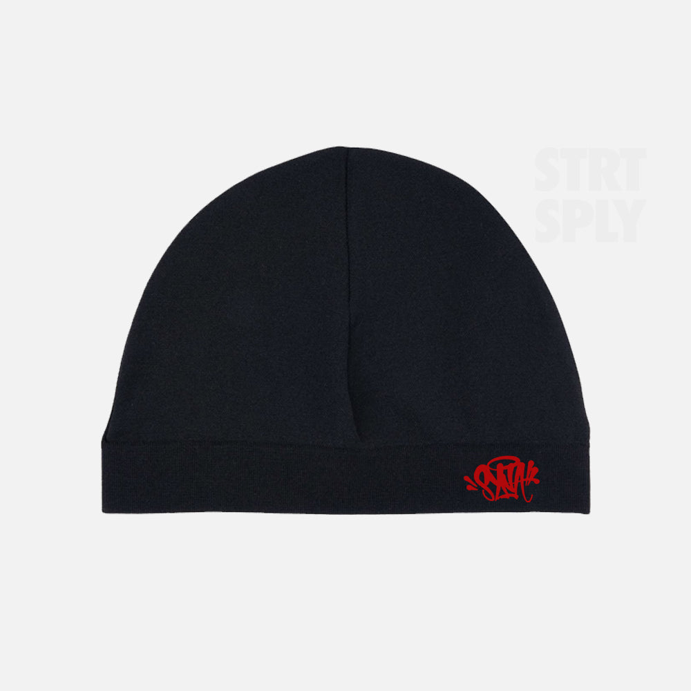 Syna World Logo Skull Hat - Black / Red
