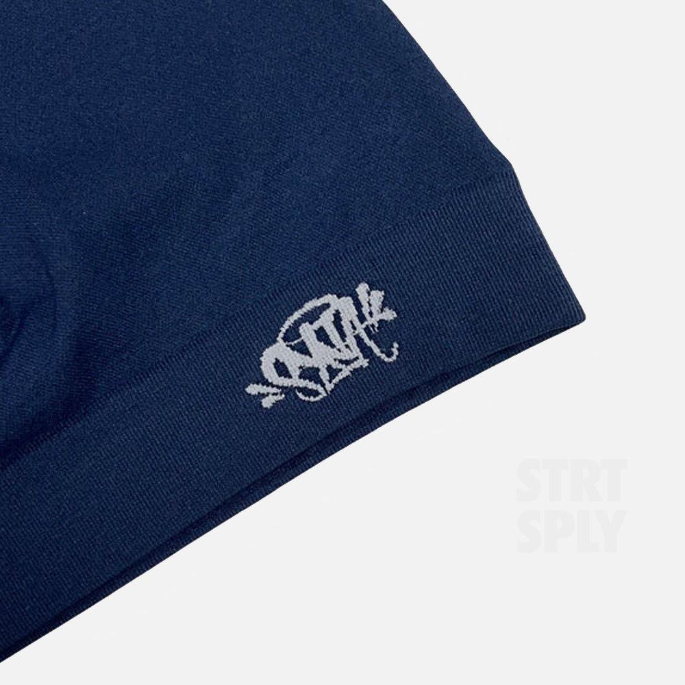 Syna World Logo Skull Hat - Navy / White