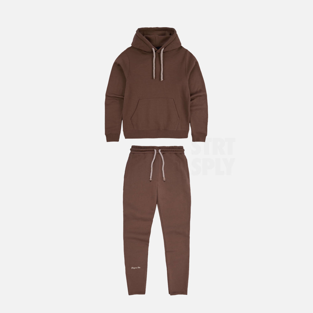 Syna World Logo Tracksuit - Brown