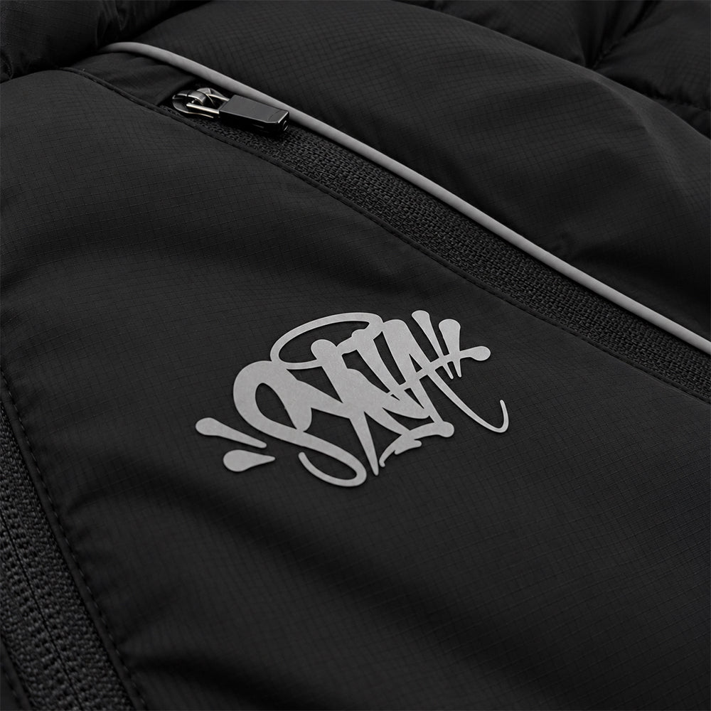 Syna World Vault Puffer Jacket - Black / Reflective