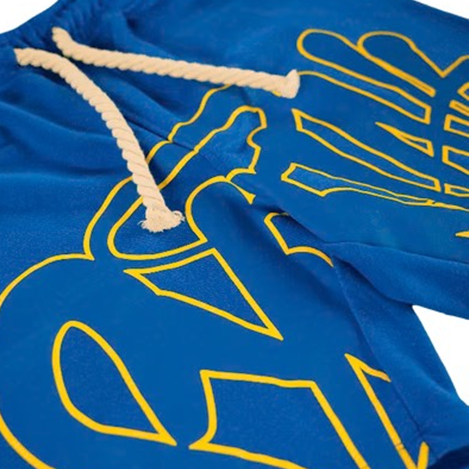 Syna World T-Shirt & Shorts Logo Set - Blue / Yellow