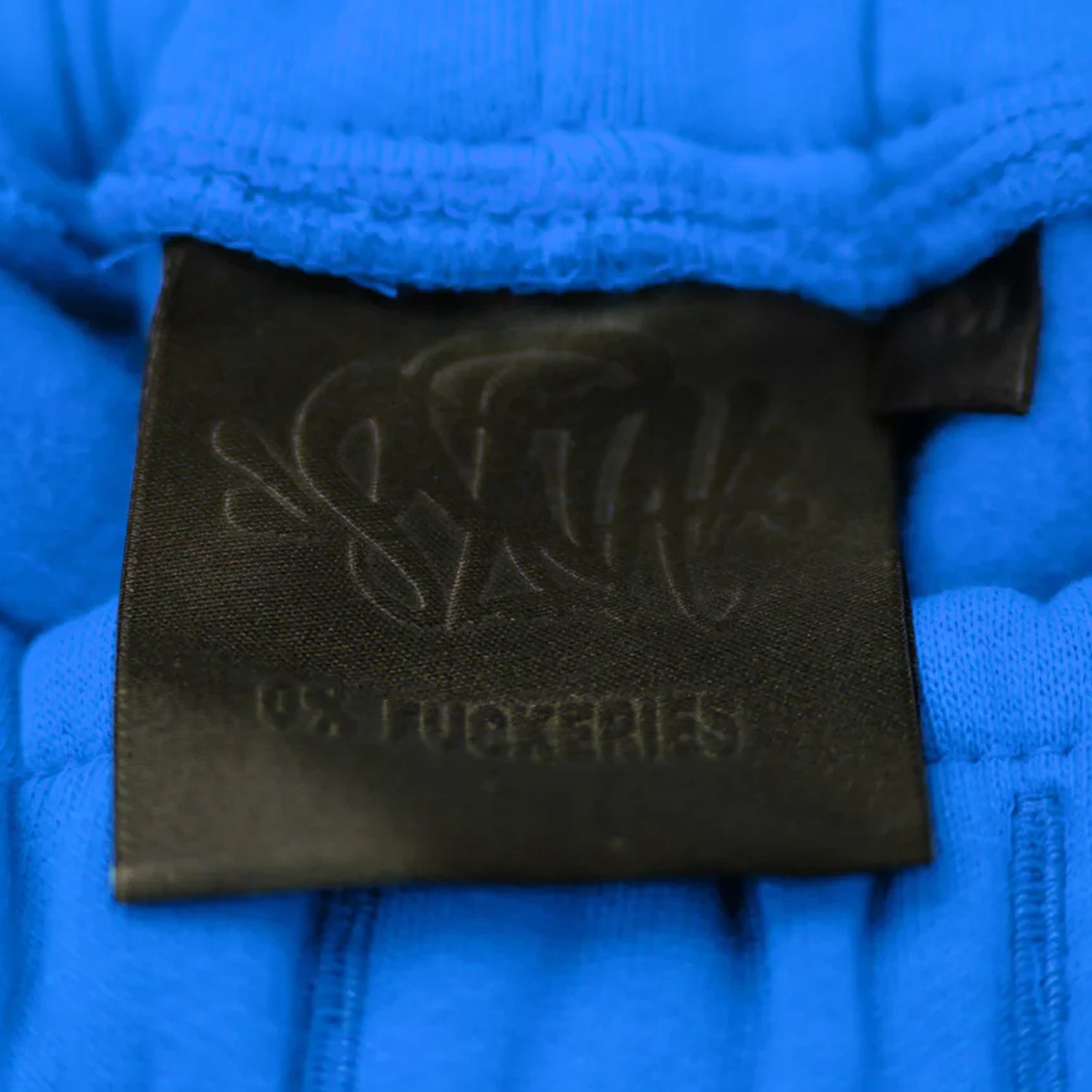 Syna World Team T-Shirt & Shorts Logo Set - Blue / White