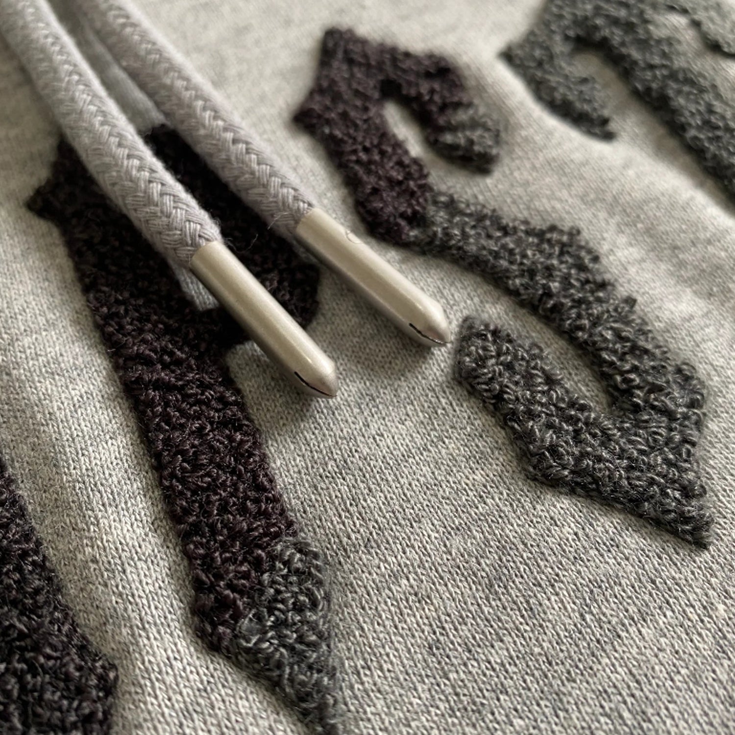 Trapstar Chenille Decoded Hooded Tracksuit - Grey / Green