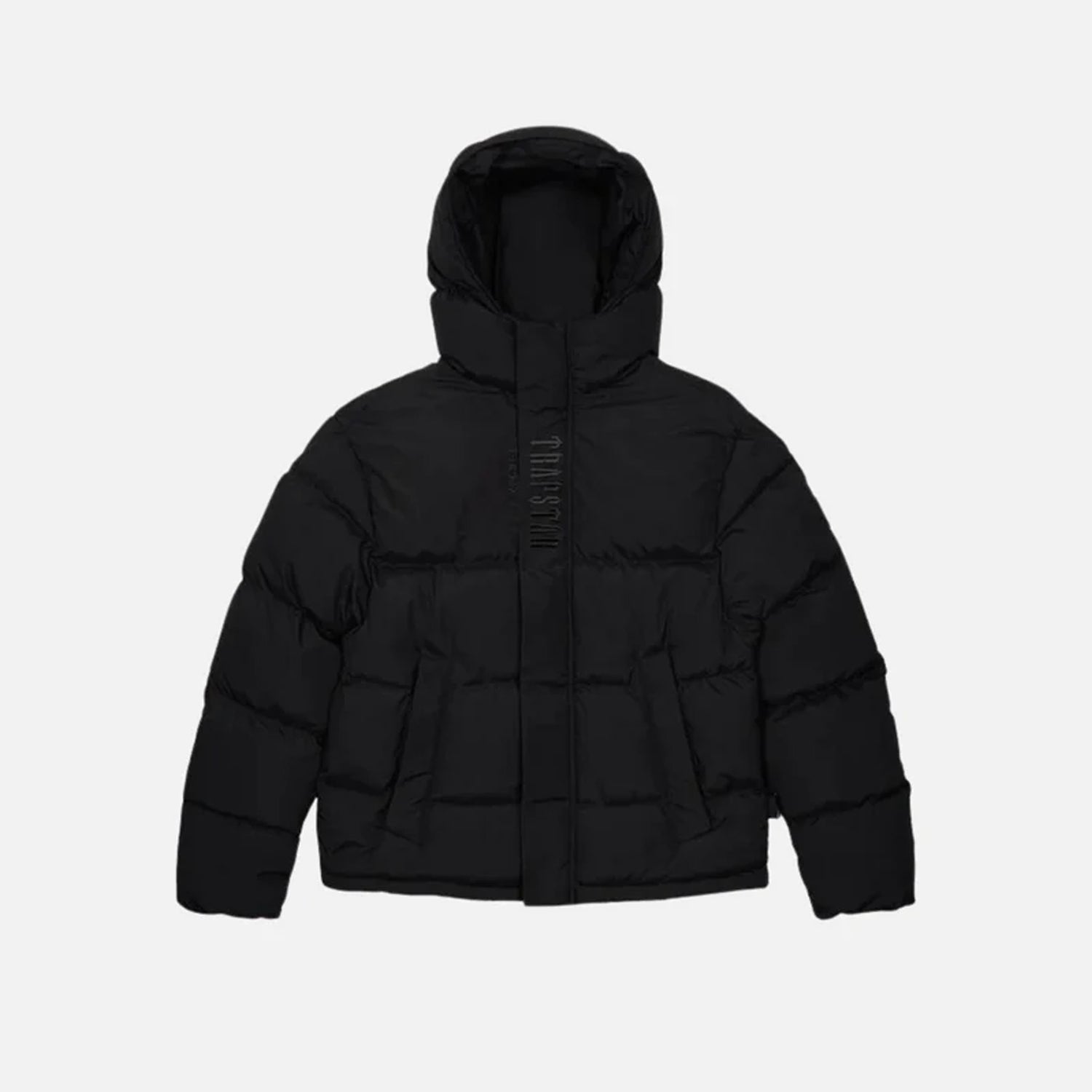 Trapstar Decoded Hooded Puffer 2.0 Jacket - Blackout