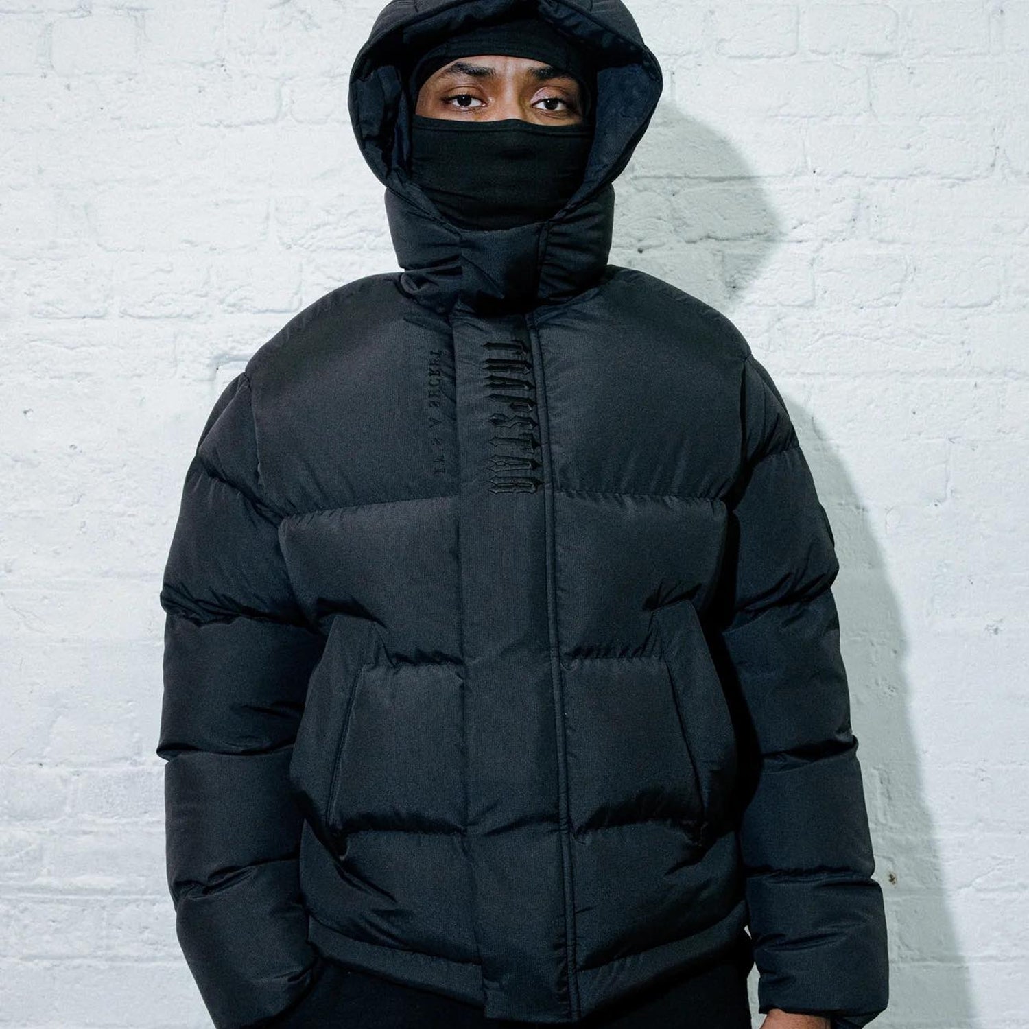 Trapstar Decoded Hooded Puffer 2.0 Jacket - Blackout