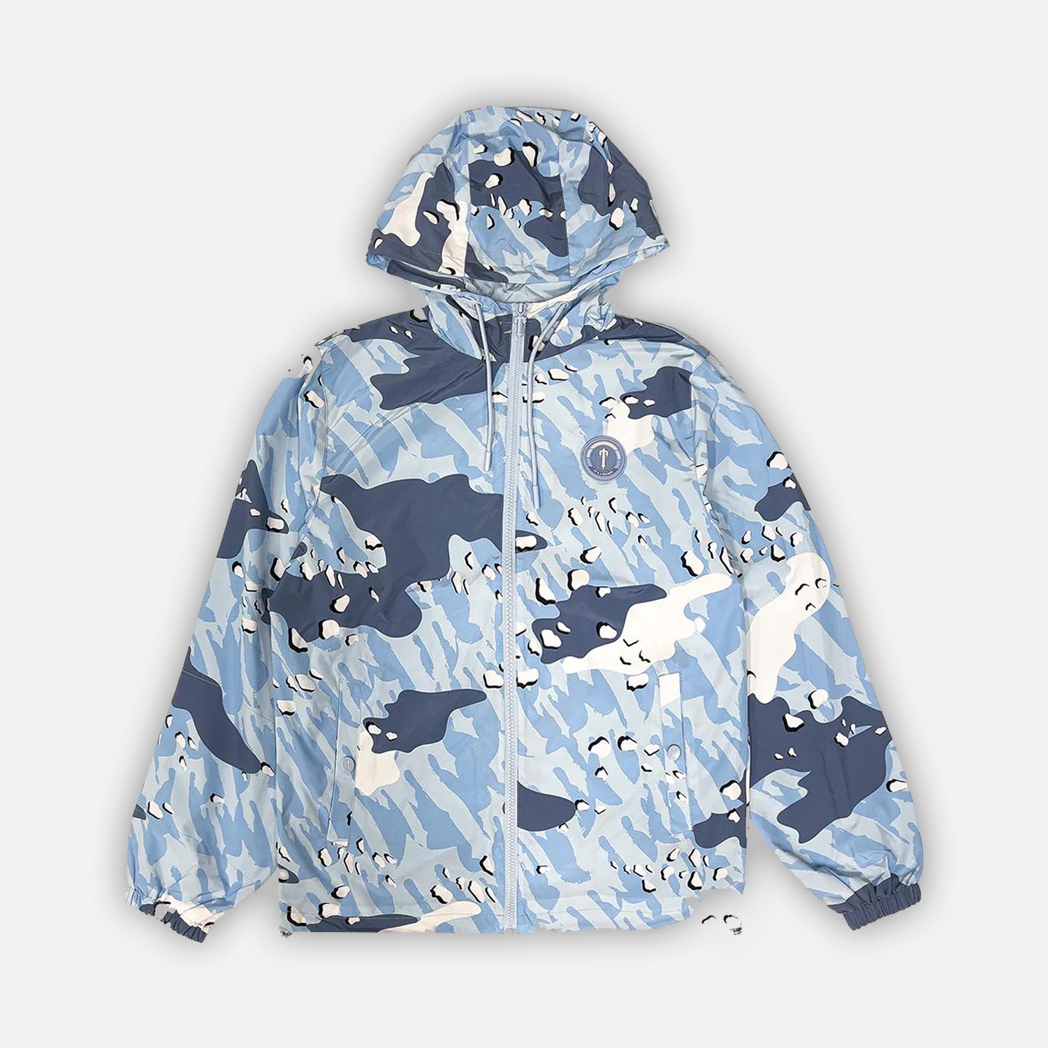 Trapstar Decoded Windbreaker - Blue Camo