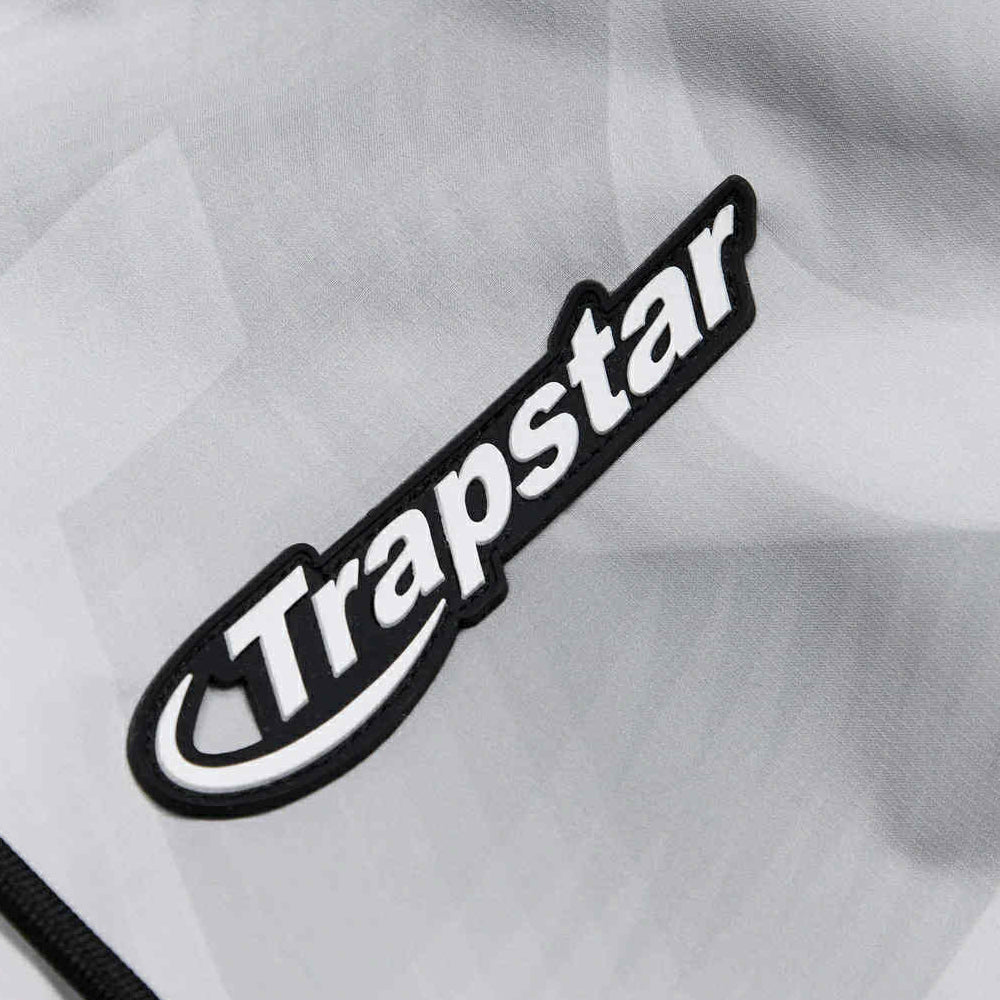 Trapstar Hyperdrive Contrast Shell Jacket - Black / Grey