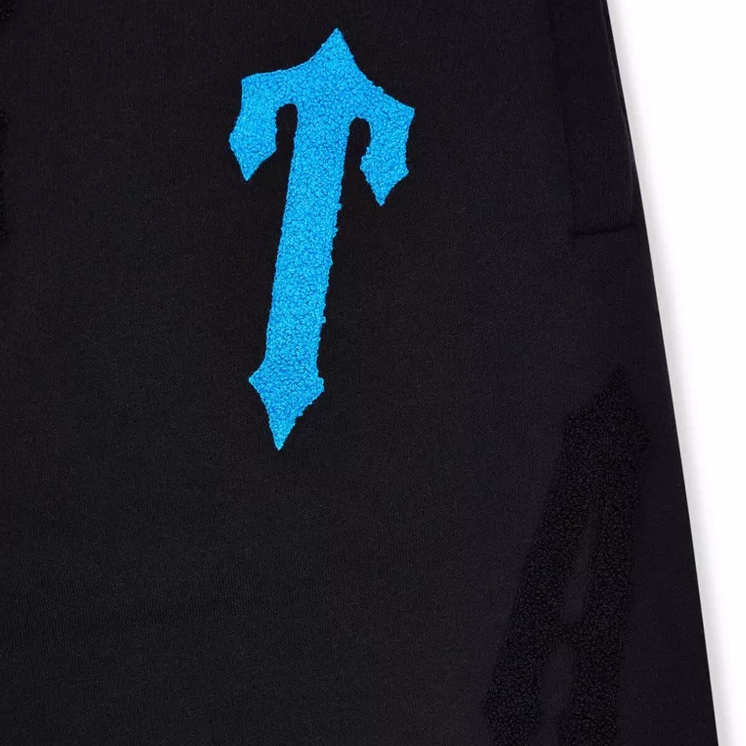 Trapstar Irongate Arch Chenille 2.0 Hooded Tracksuit - Black / Blue