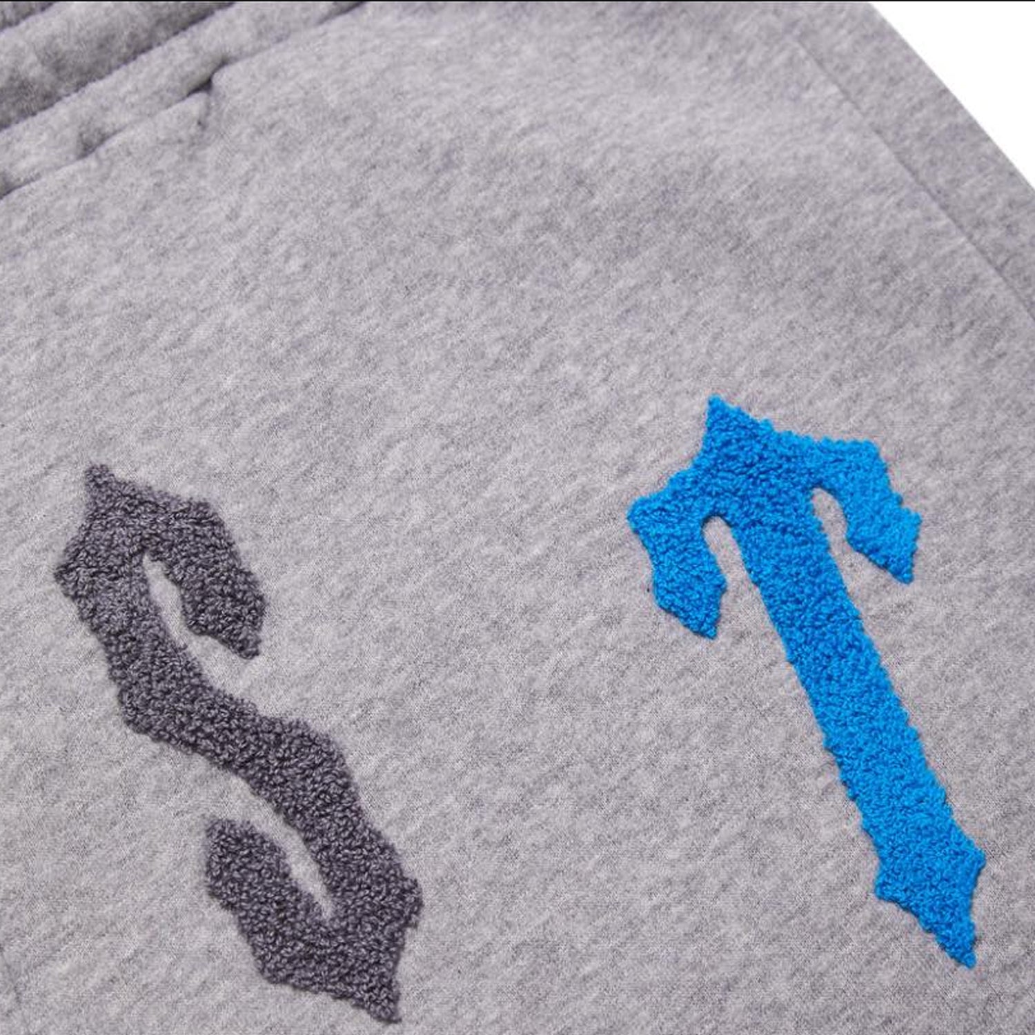 Trapstar Irongate Arch Chenille 2.0 Hooded Tracksuit - Grey / Teal