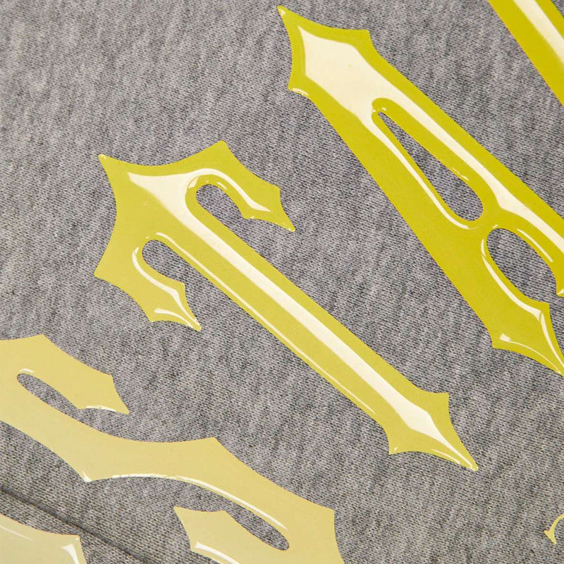 Trapstar Irongate Arch Hooded Gel Tracksuit - Grey / Yellow