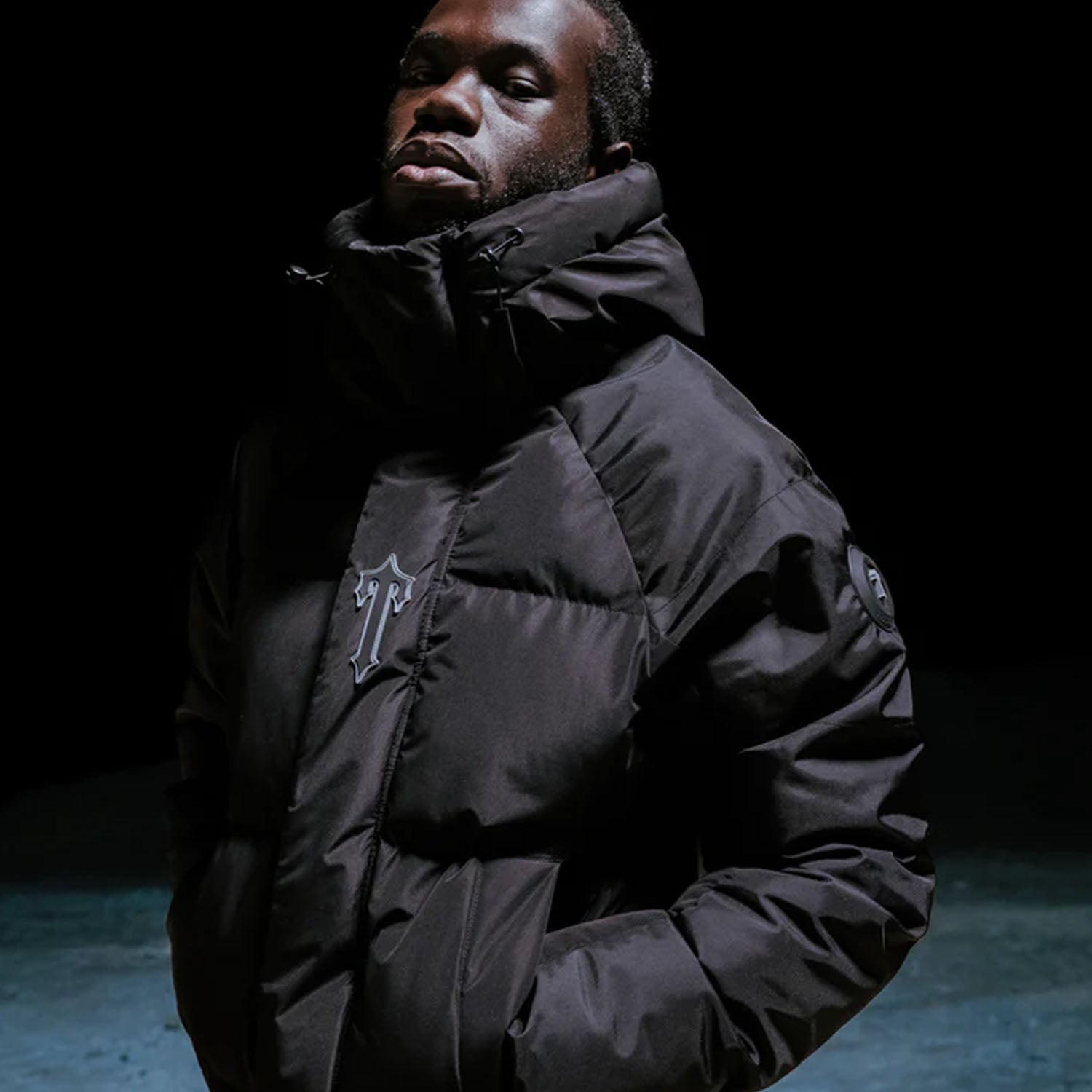 Trapstar Irongate Arch Puffer Jacket - Black