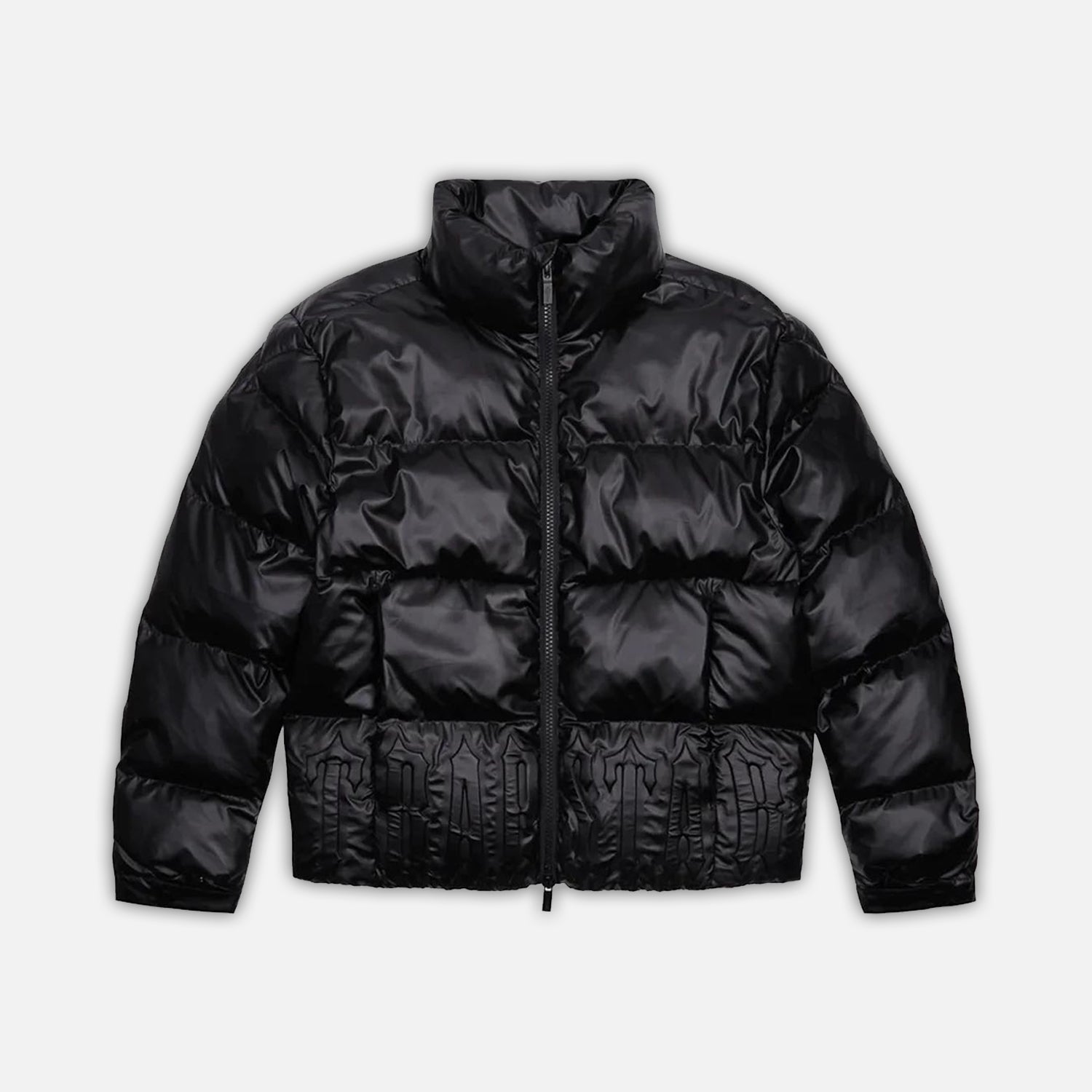 Trapstar Irongate Embossed Puffer Jacket - Black