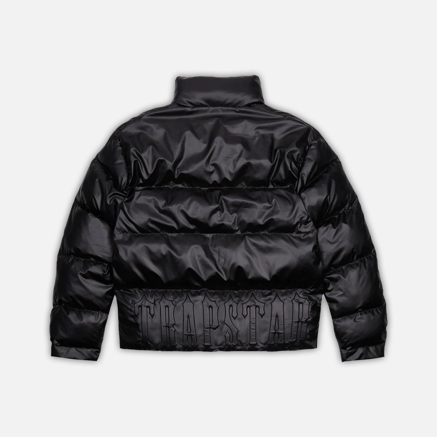 Trapstar Irongate Embossed Puffer Jacket - Black