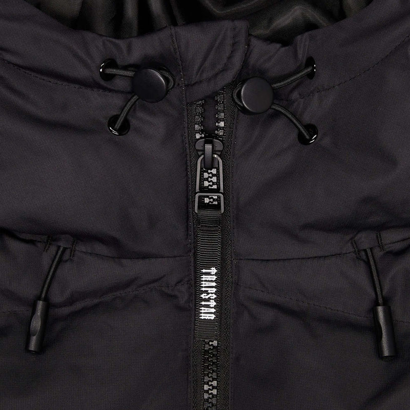 Trapstar Irongate Hooded Puffer Jacket - Black