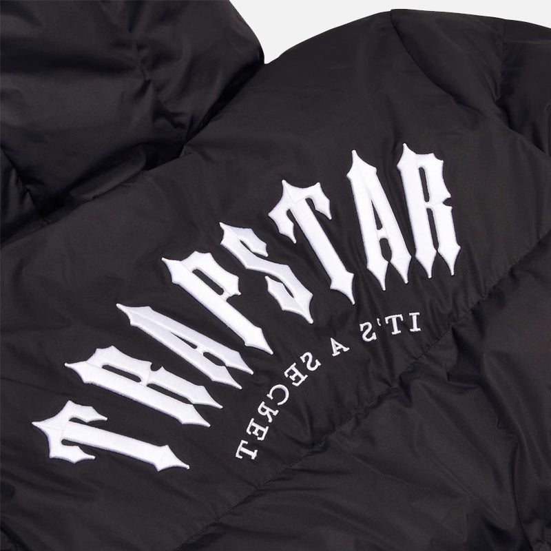 Trapstar Irongate Hooded Puffer Jacket - Black