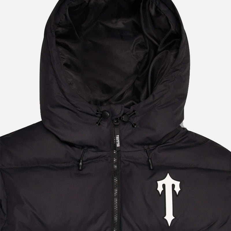 Trapstar Irongate Hooded Puffer Jacket - Black