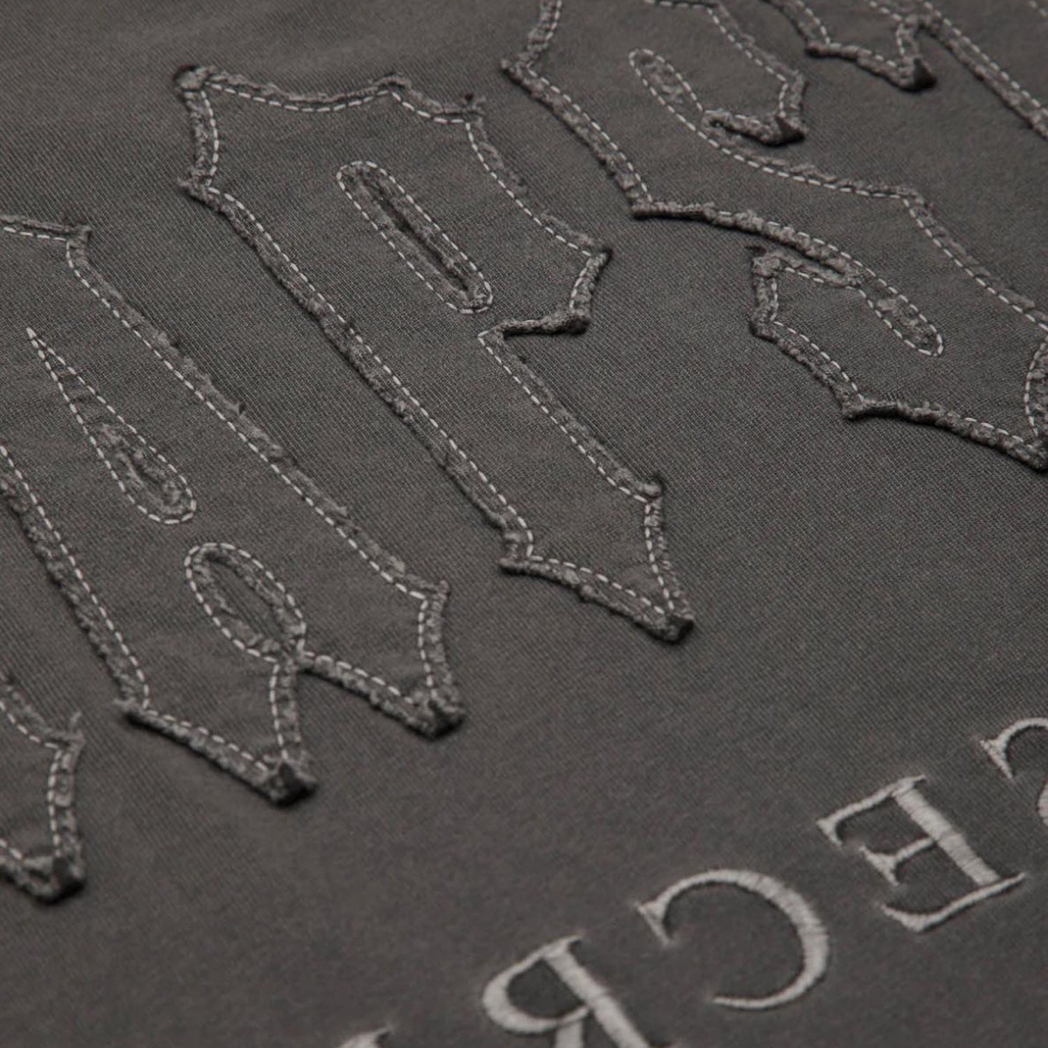 Trapstar Irongate Patchwork T-Shirt - Grey Enzyme Wash