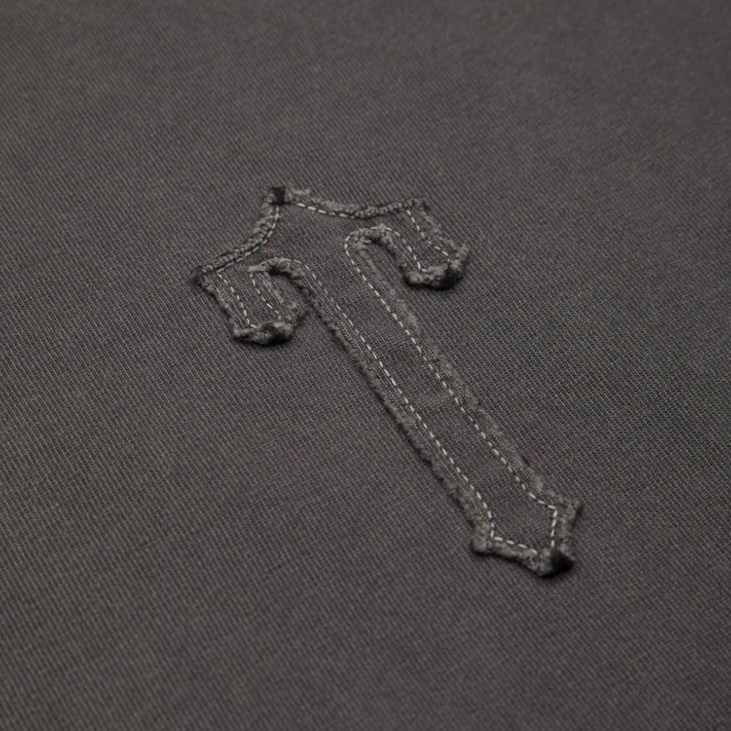 Trapstar Irongate Patchwork T-Shirt - Grey Enzyme Wash