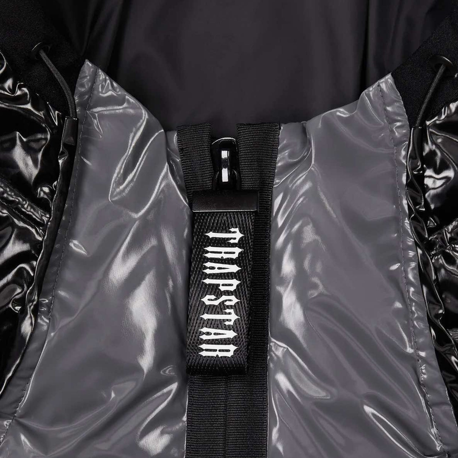 Trapstar Irongate T 2-Tone Puffer Jacket - Black / Grey
