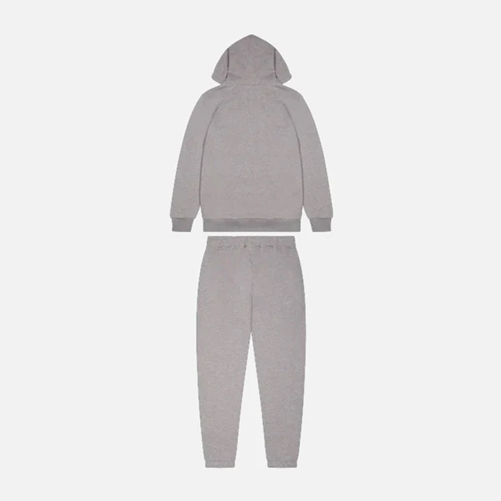 Trapstar Irongate T Chenille Hooded Tracksuit - Grey Monochrome Edition