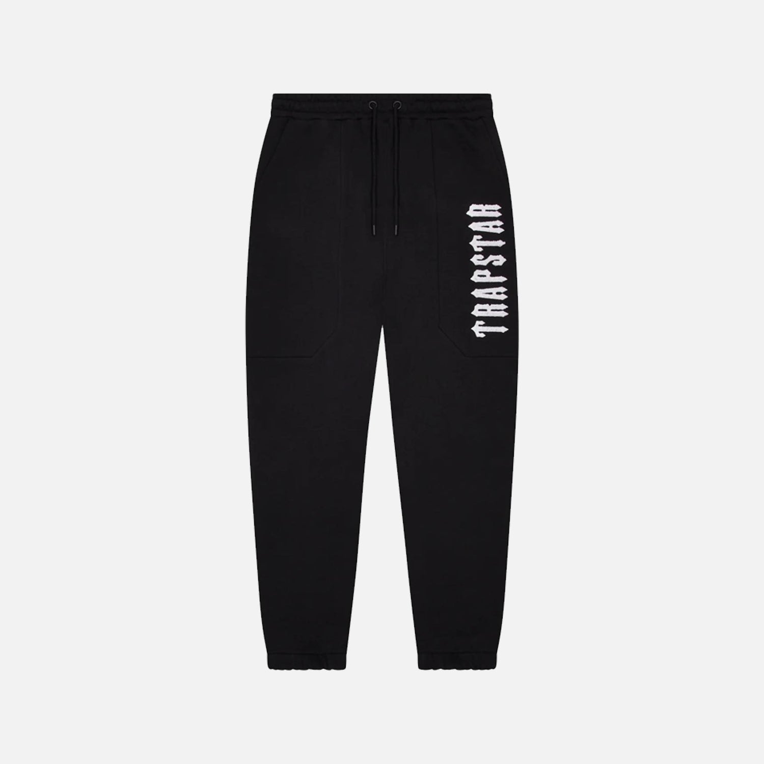 Trapstar Irongate Hooded Tracksuit - Black/Blue