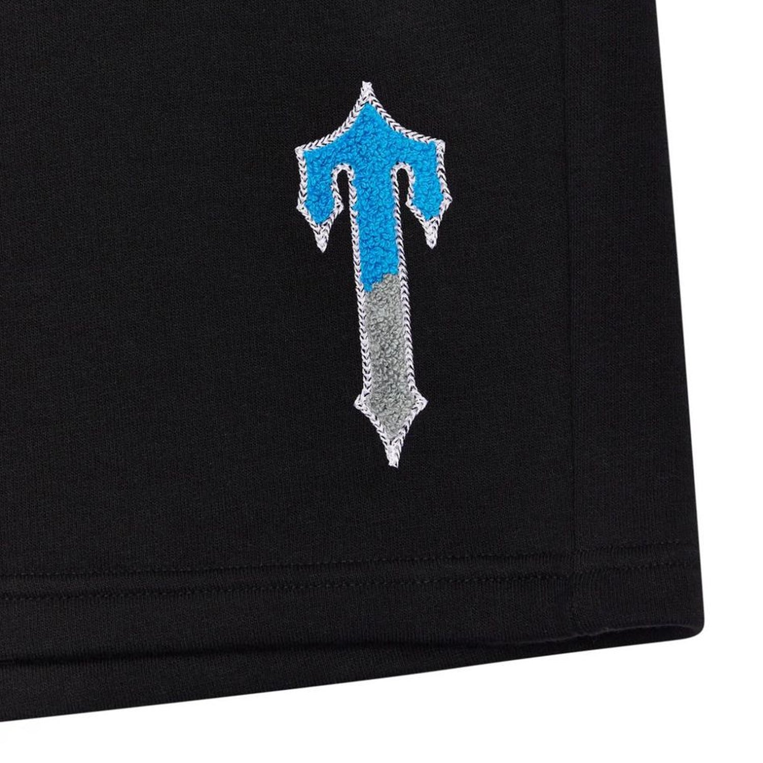 Trapstar Irongate T T-Shirt & Short Set - Black / Blue