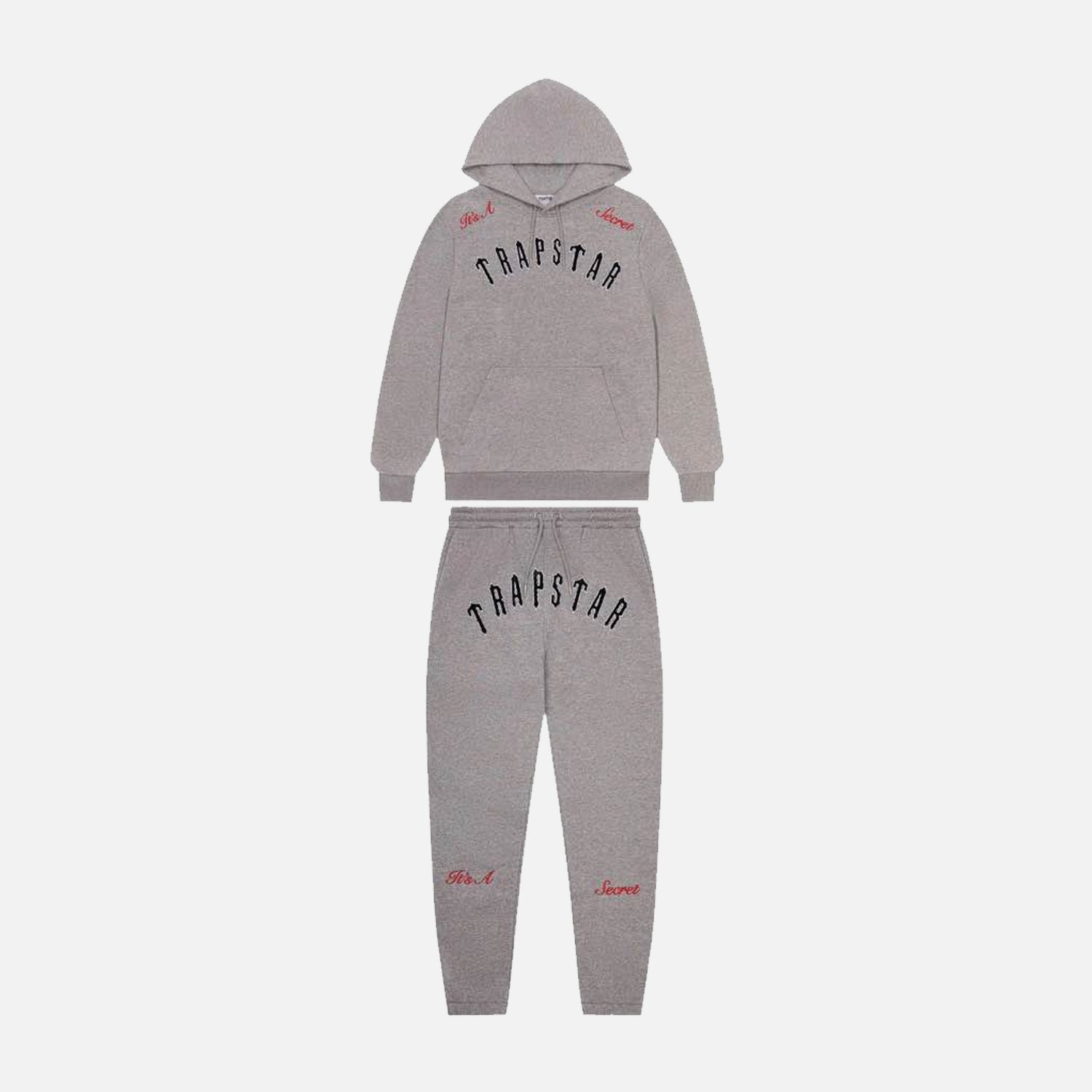 Trapstar It's A Secret Tracksuit - Grey / Red