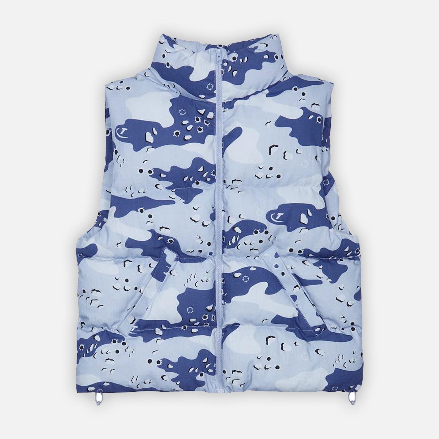 Trapstar Hyperdrive Gilet - Blue Desert Camo