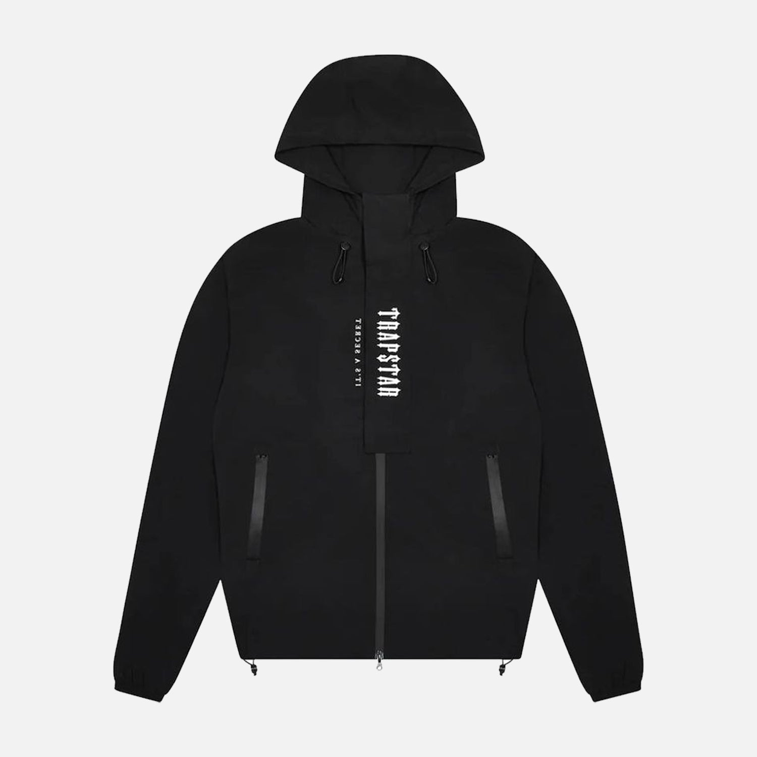 Trapstar Decoded Windbreaker- Black / White
