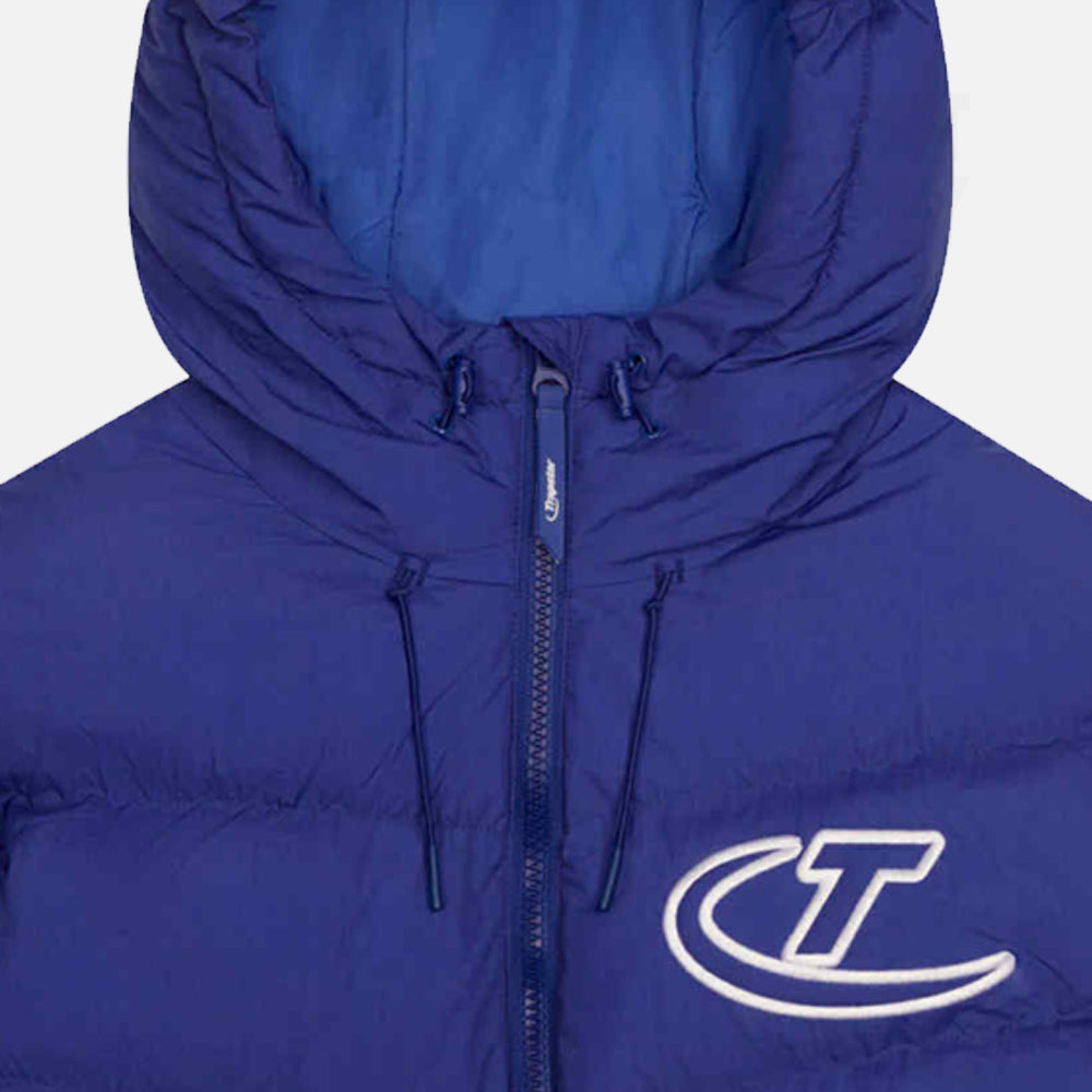 Trapstar Hyperdrive Hooded Puffer - Blue
