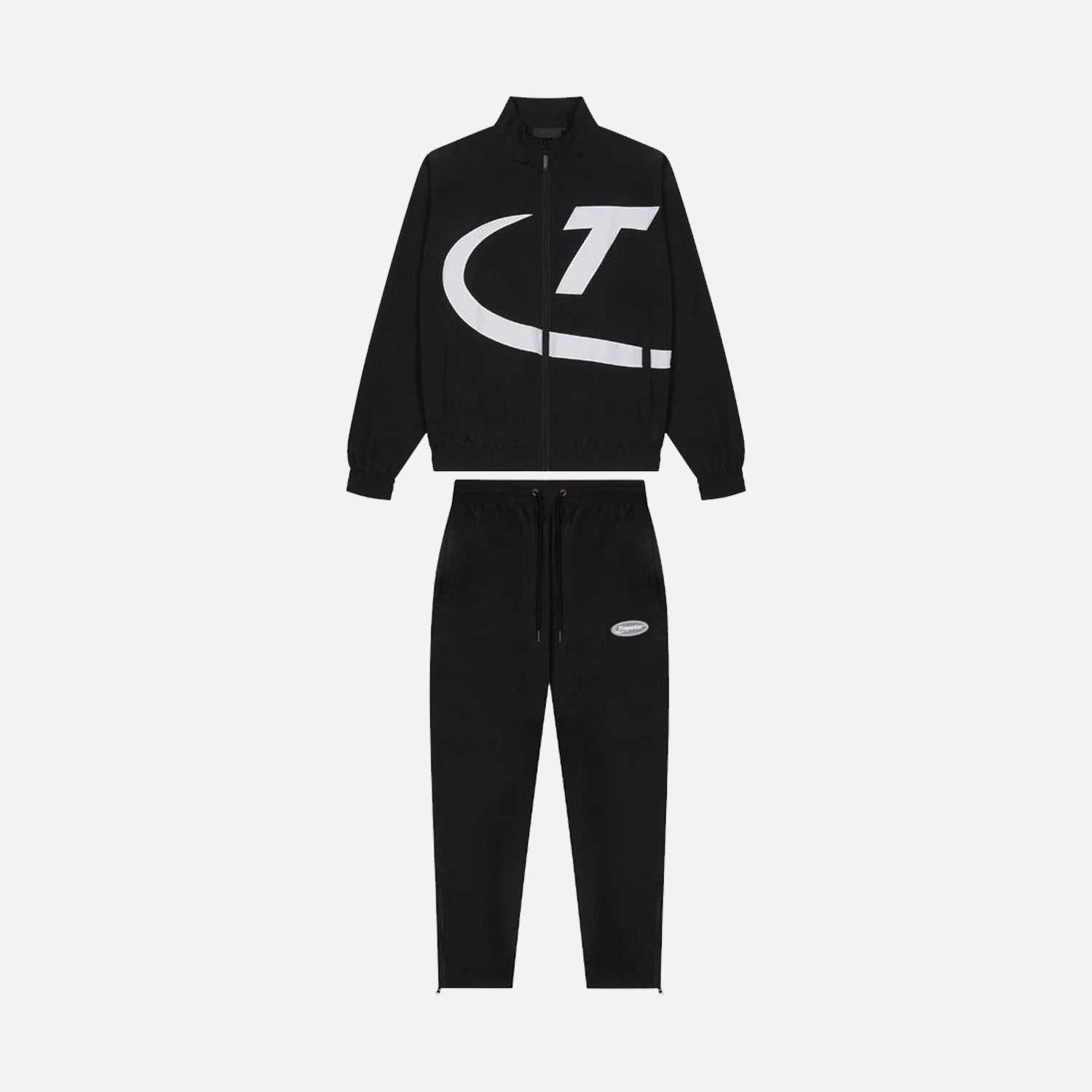 Trapstar Hyperdrive Shellsuit - Black / White