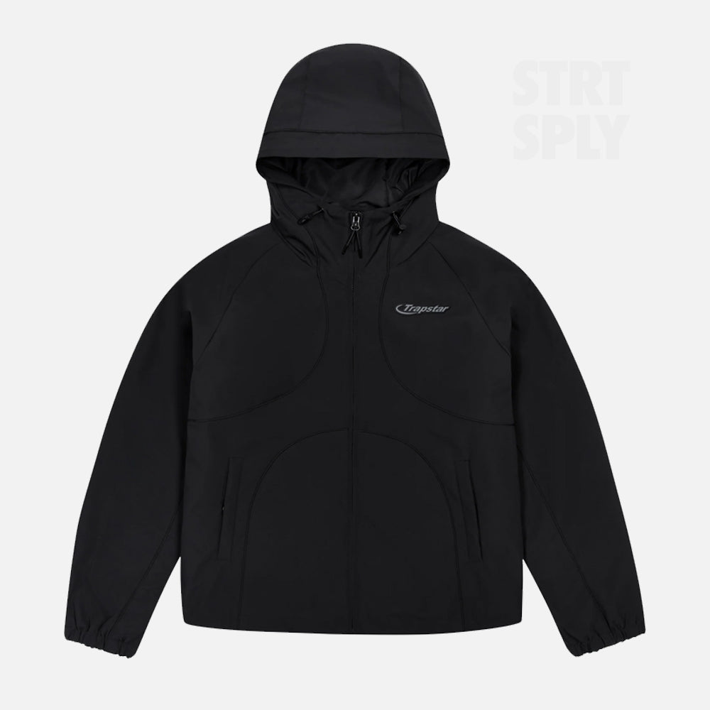Trapstar Hyperdrive Piped Windbreaker - Blackout