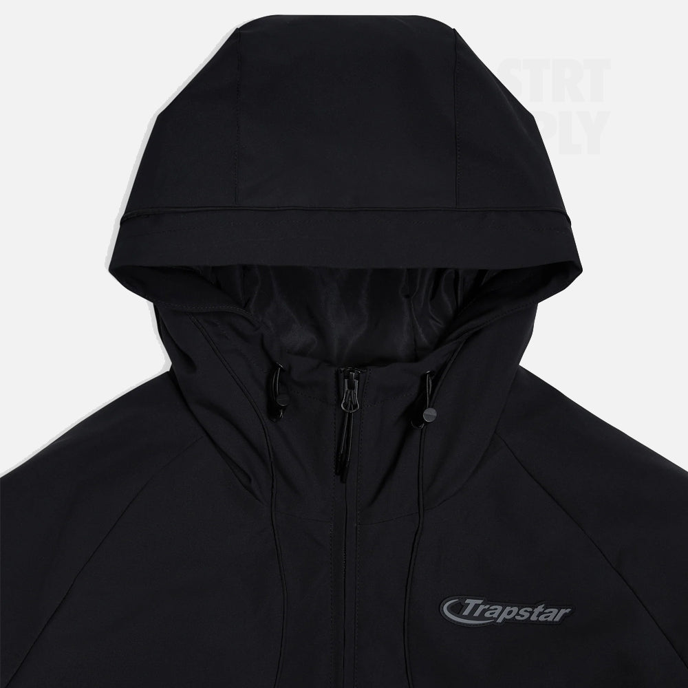 Trapstar Hyperdrive Piped Windbreaker - Blackout