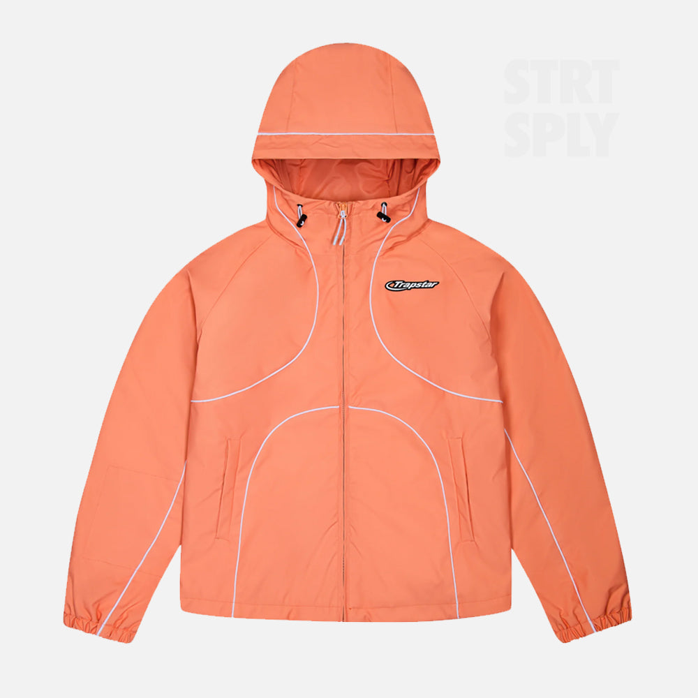 Trapstar Hyperdrive Piped Windbreaker - Coral