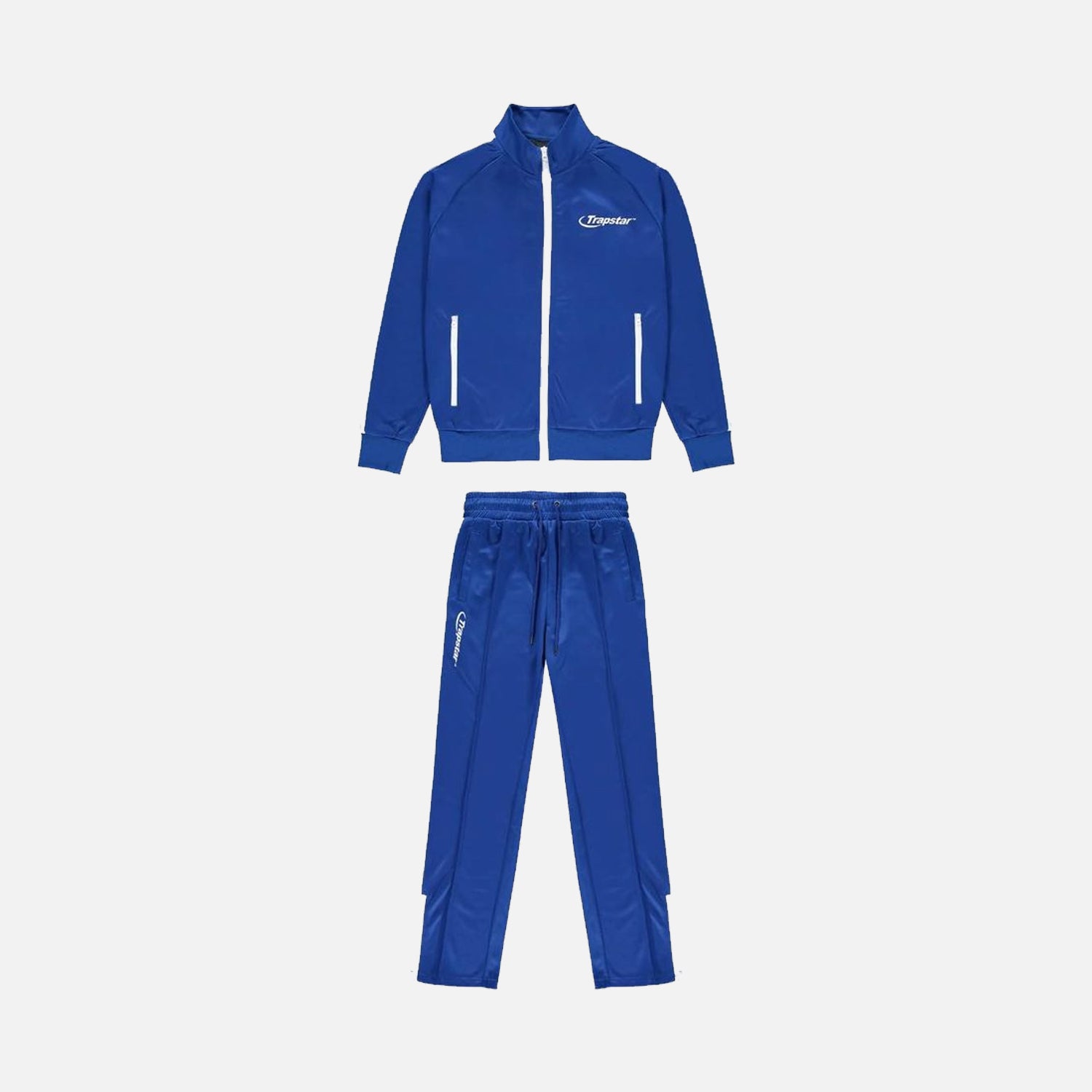 Trapstar Hyperdrive Zip Tracksuit - Blue / White