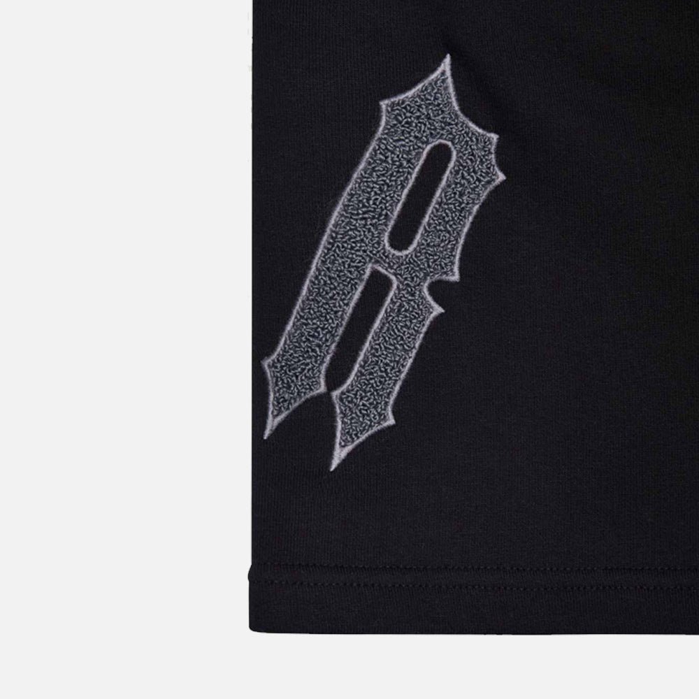 Trapstar Arch Chenille Decoded 2.0 Shorts - Black / Red