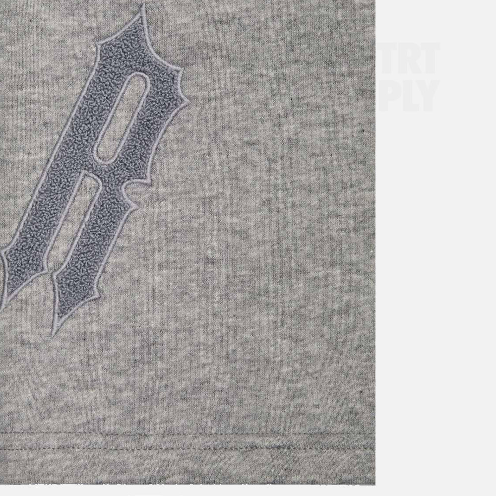 Trapstar Arch Chenille Decoded 2.0 Shorts - Grey / Blue