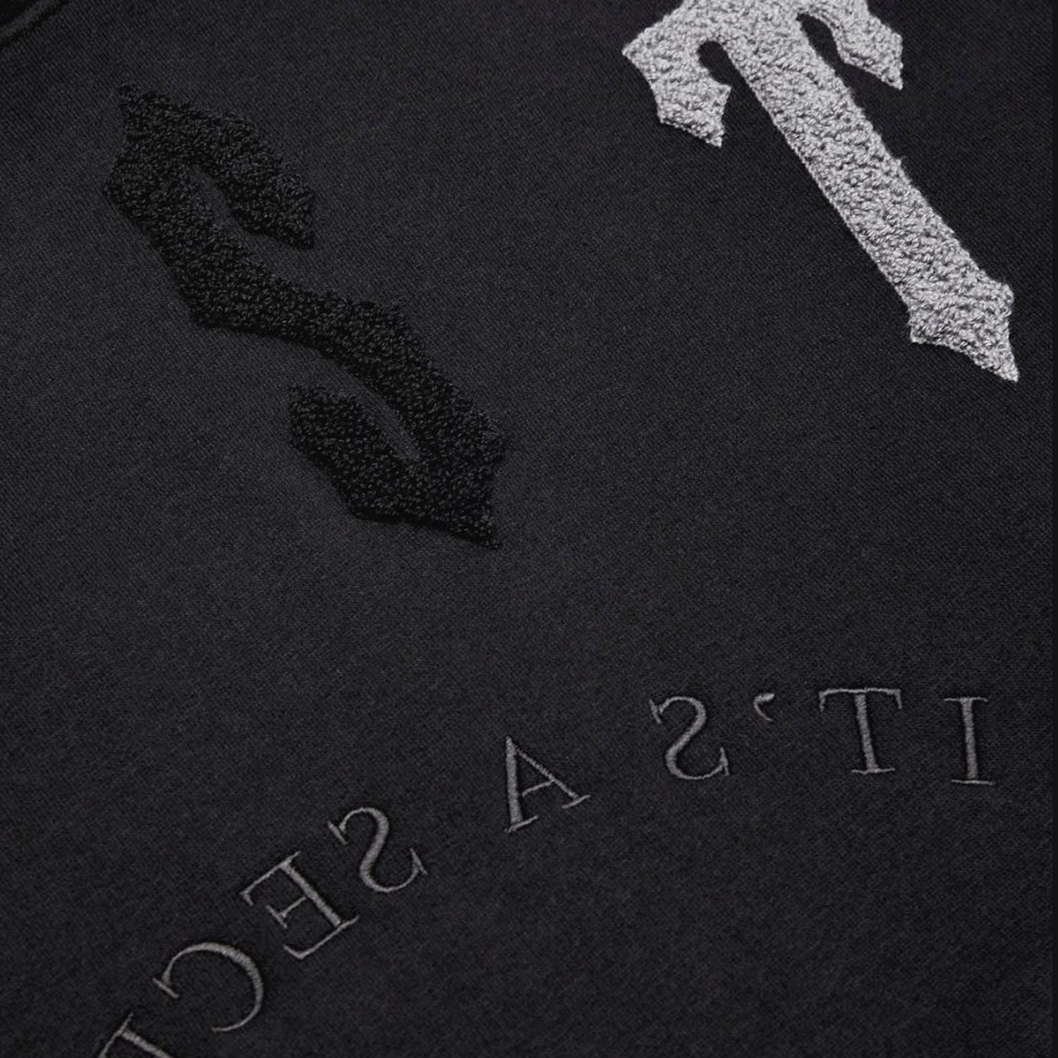 Trapstar Irongate Arch Chenille 2.0 Hooded Tracksuit - Blackout