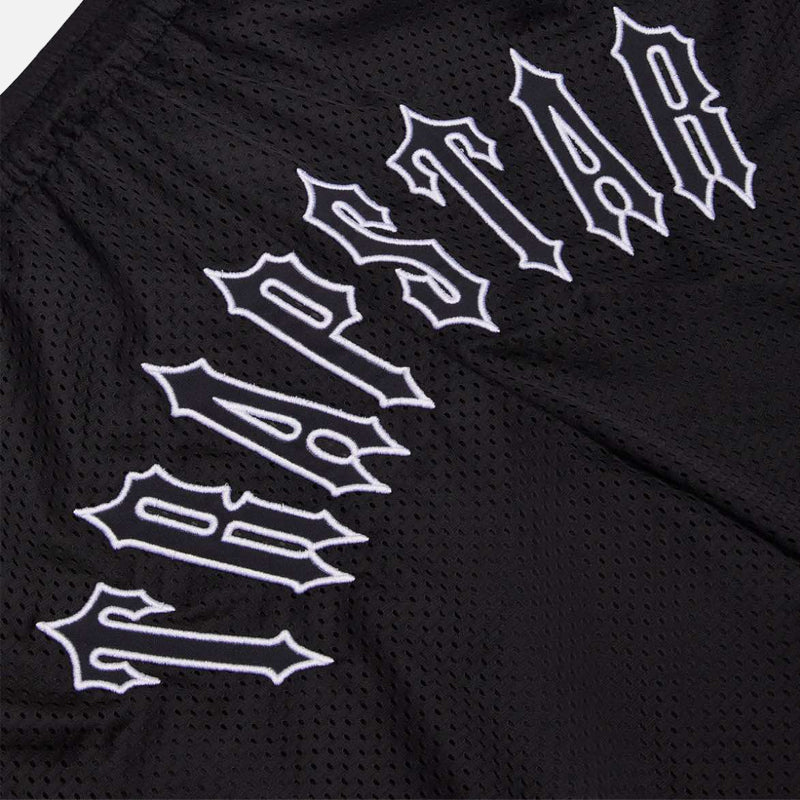 Trapstar It's A Secret Irongate Arch Basketball Shorts - Black / Red