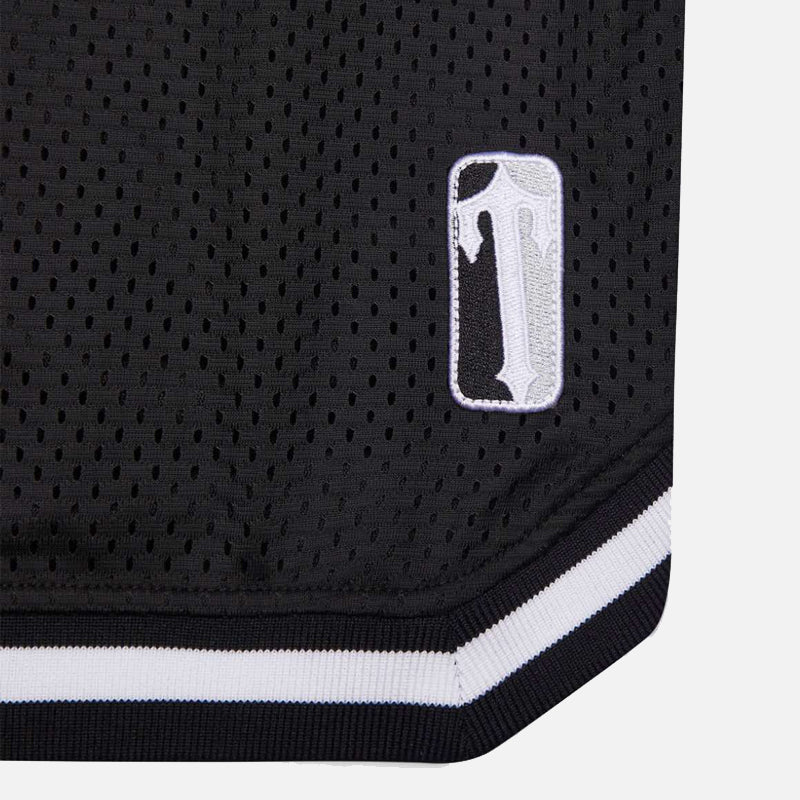 Trapstar It's A Secret Irongate Arch Basketball Shorts - Black / Red