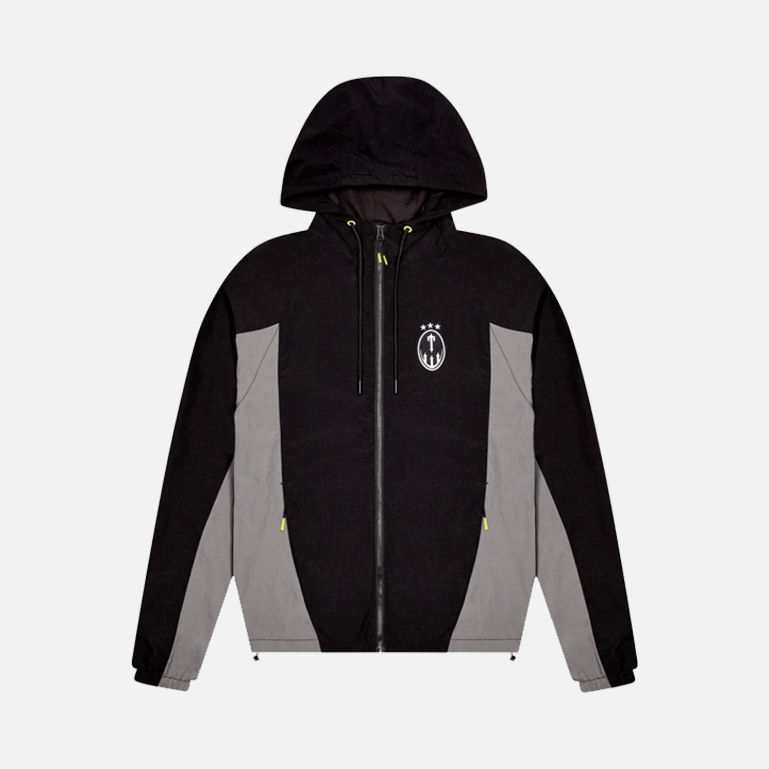 Trapstar Irongate T Crest Hooded Tracksuit - Black / Grey